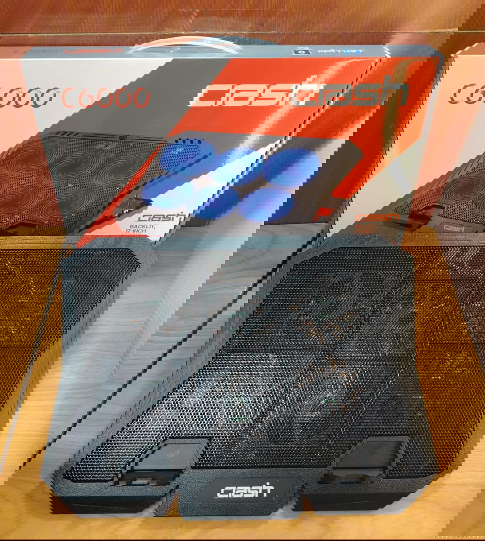 فان لابتوب 6 فان مضيئة ضمان Crash c6000 Preview Image