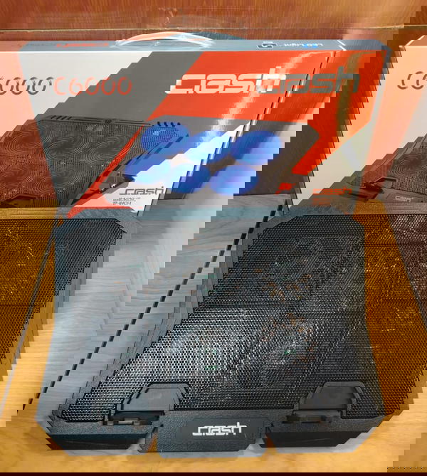 فان لابتوب 6 فان مضيئة ضمان Crash c6000 Image 1 Preview