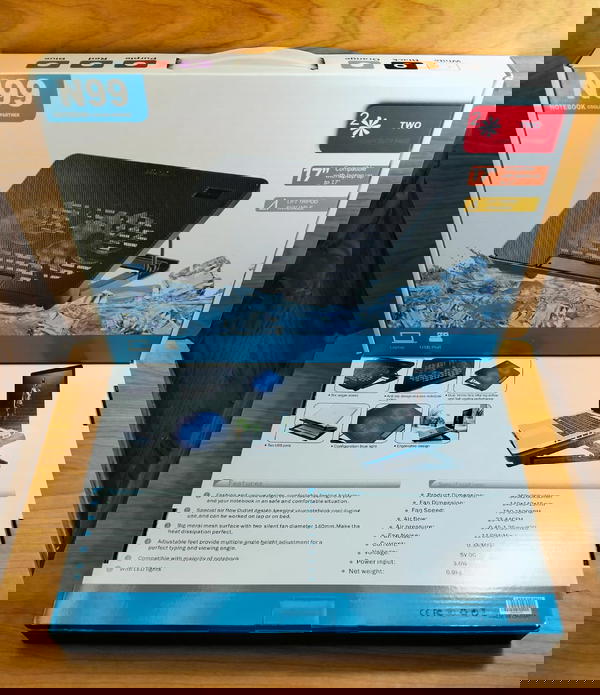 فانه لابتوب مدرجة 2 فان 17 بوصه N99 Image 3 Preview