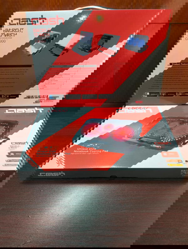 فان لابتوب 4 فان مضيئة ضمان Crash c8000 Image 2 Preview