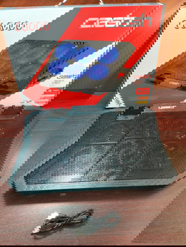 فان لابتوب 6 فان مضيئة ضمان Crash c6000 Image 3 Preview