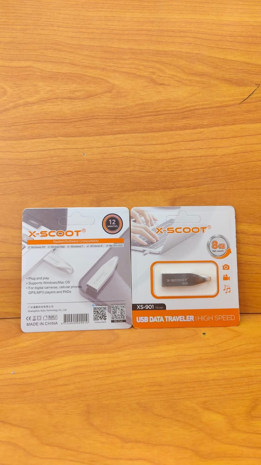 فلاشة 8 جيجا ضمان 12 شهر X-Scoot Preview Image