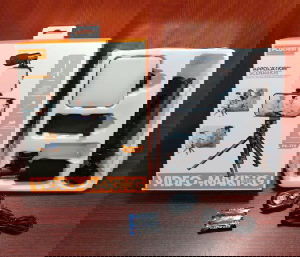 حامل موبايل + رينج لايت + مايك Plokama pk-773 Image 1 Preview