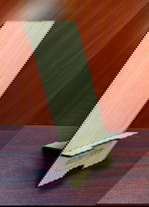 حامل موبايل خشب Image 1 Preview