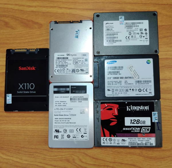 هارد SSD-128G هيلث عالي ضمان براندات Image 1 Preview