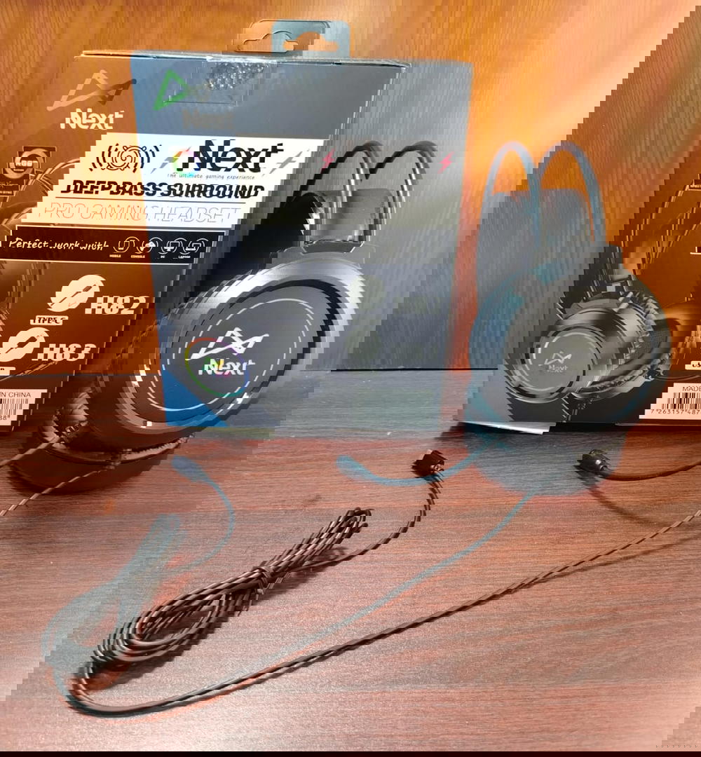 هيدفون جيمينج مضئ (تايب سي) ضمان NEXT H82 Preview Image