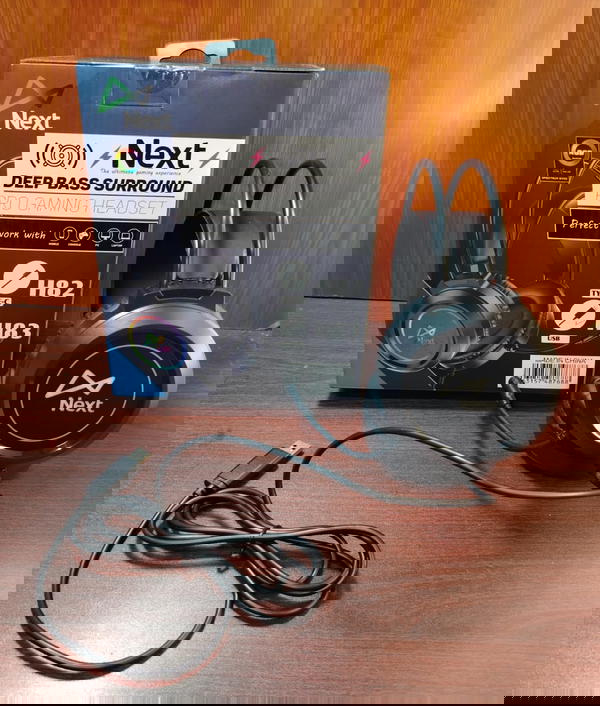 هيدفون جيمينج محيطي مضئ ضمان NEXT H83 Image 1 Preview