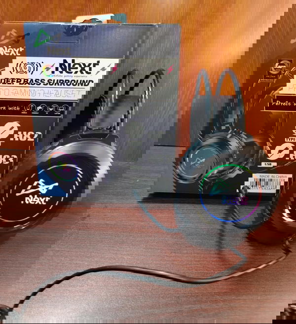 هيدفون جيمينج محيطي مضئ ضمان NEXT H83 Image 2 Preview