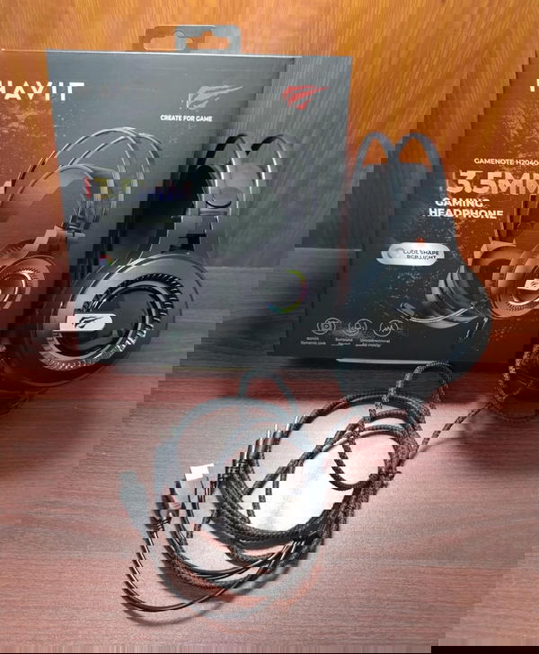هيدفون جيمينج محيطي مضئ ضمان Havit h2040d Image 2 Preview
