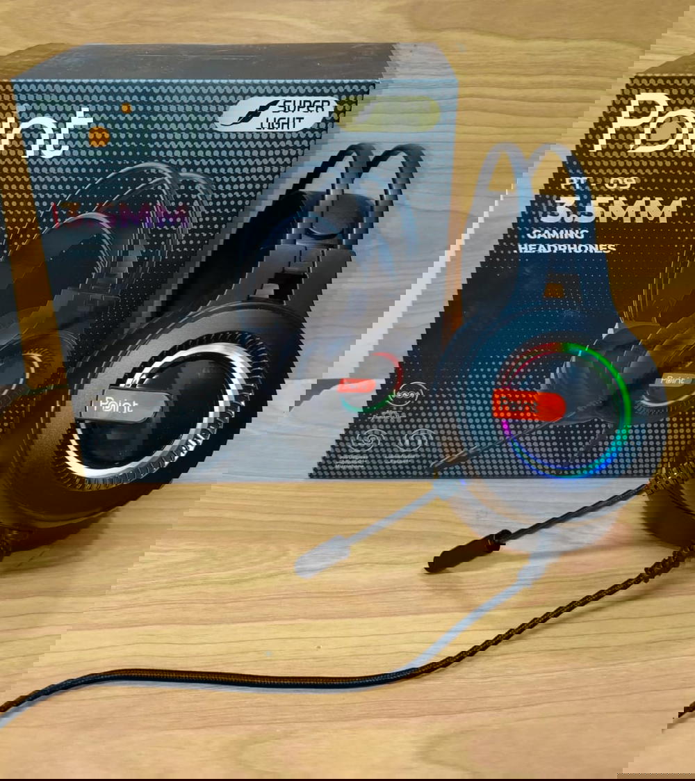 هيدفون جيمينج محيطي مضيئة ضمان Point pt09 Preview Image