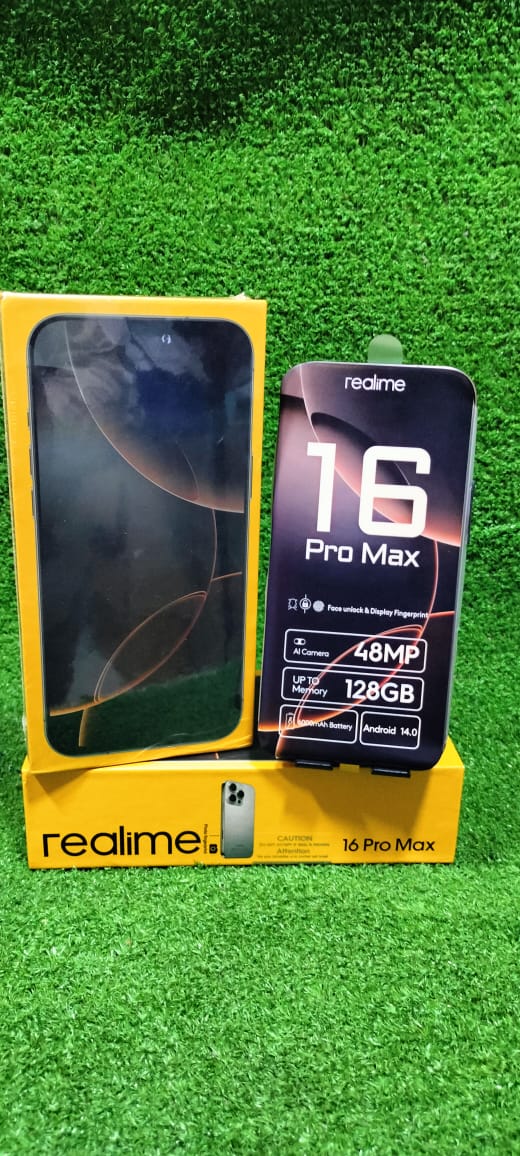 جهاز اندرويد -صفر ضريبة- realime 16 Pro max ضمان Preview Image
