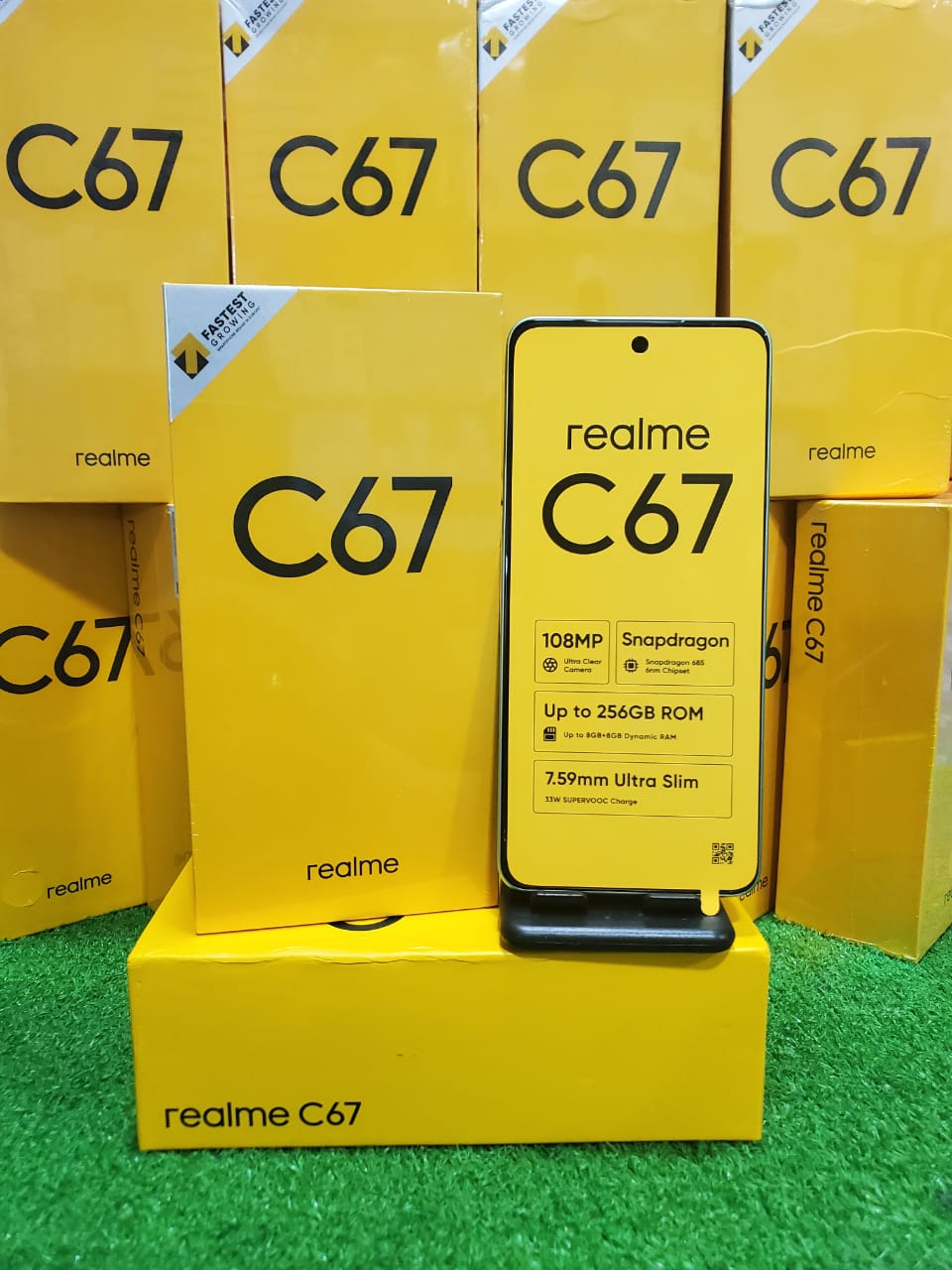 جهاز Realme C67 -(مدفوع ضريبة)- دولي 8\256 جيجا Preview Image