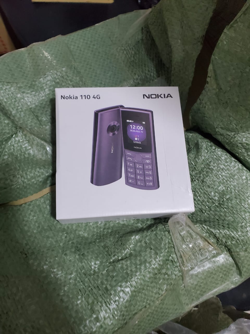 جهاز نوكيا 110 2024 4G بنفسجي جوانات فراشه دولي ضمان صيانة Preview Image