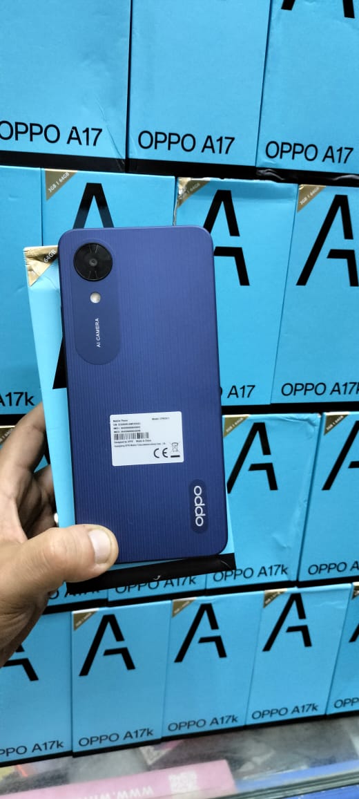 جهاز Oppo A17k -(صفر ضريبة)- دولي 3\64 جيجا Image 1 Preview