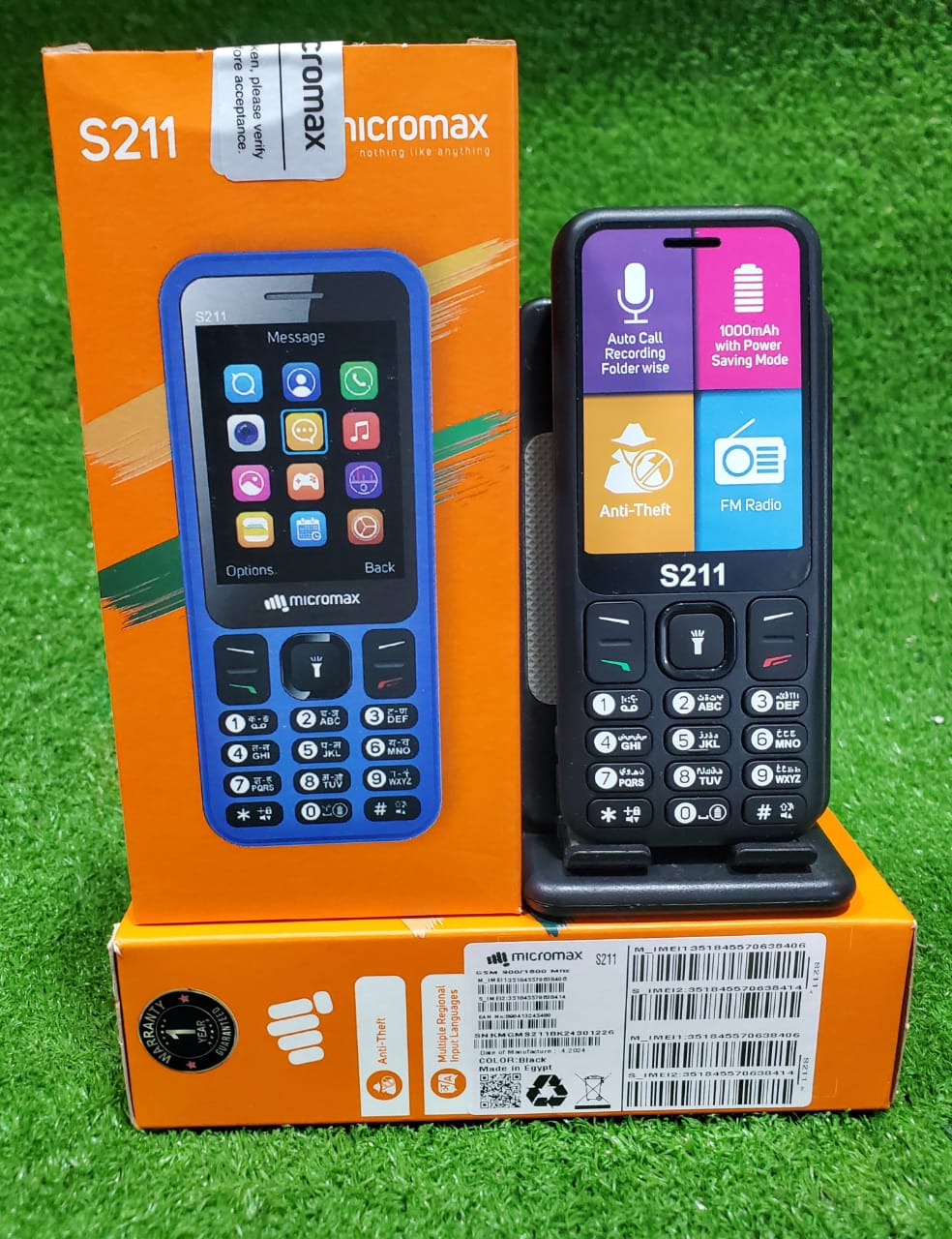 جهاز Micromax S211 (شاشة كبيرة 2.4) ضمان مـحـلـي Preview Image