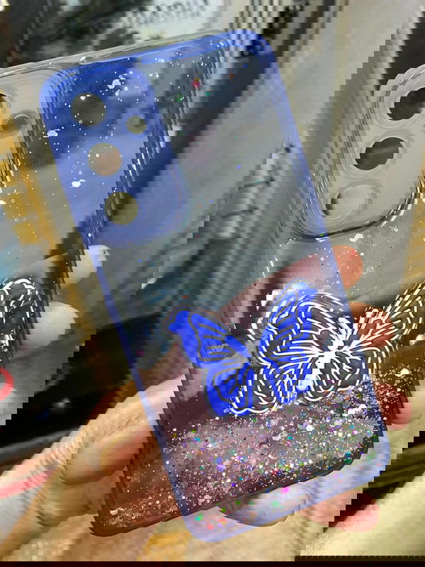 جراب فـراشـة لامع (شريحة صغيرة) Image 2 Preview