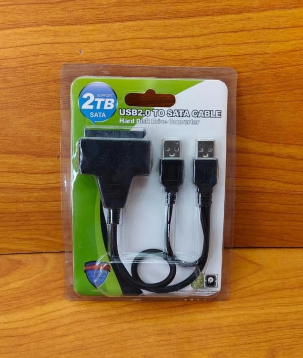 كابل USB to Sata (**Usb 2**) 2TB  Image 1 Preview