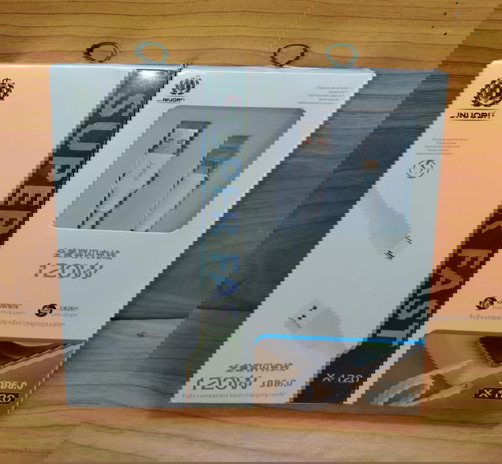 كابل ايفون 120 وات OD 6.0 ضمان JNUOBI x-120 Preview Image