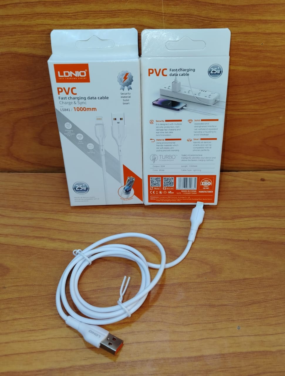 كابل ايفون 25 وات ضمان LDNiO ls841 Preview Image