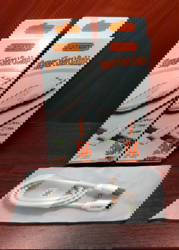 كابل ايفون 5 امبير ضمان Start st300 Image 1 Preview