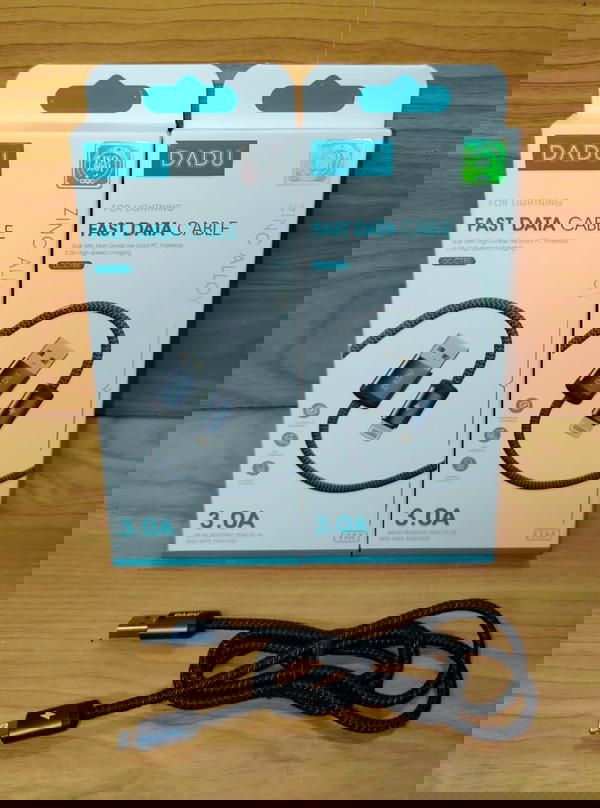 كابل ايفون شيلد 3 امبير ضمان DADU c186 Image 1 Preview