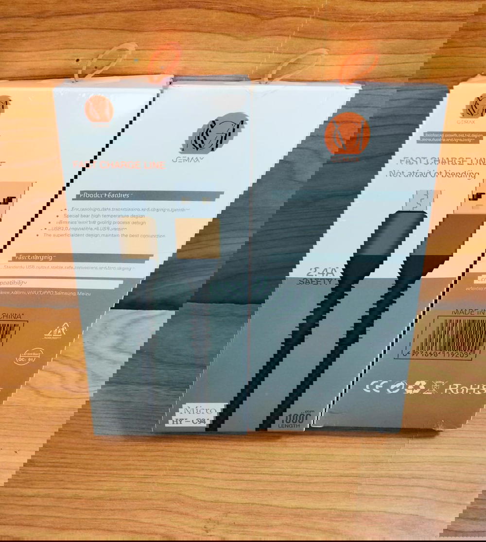كابل ميكرو 2.4 امبير ضمان GEMAX hy-c94 Preview Image