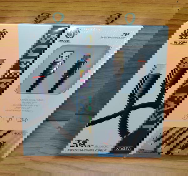 كابل ميكرو 3 امبير ضمان JNUOBI x33a Image 1 Preview