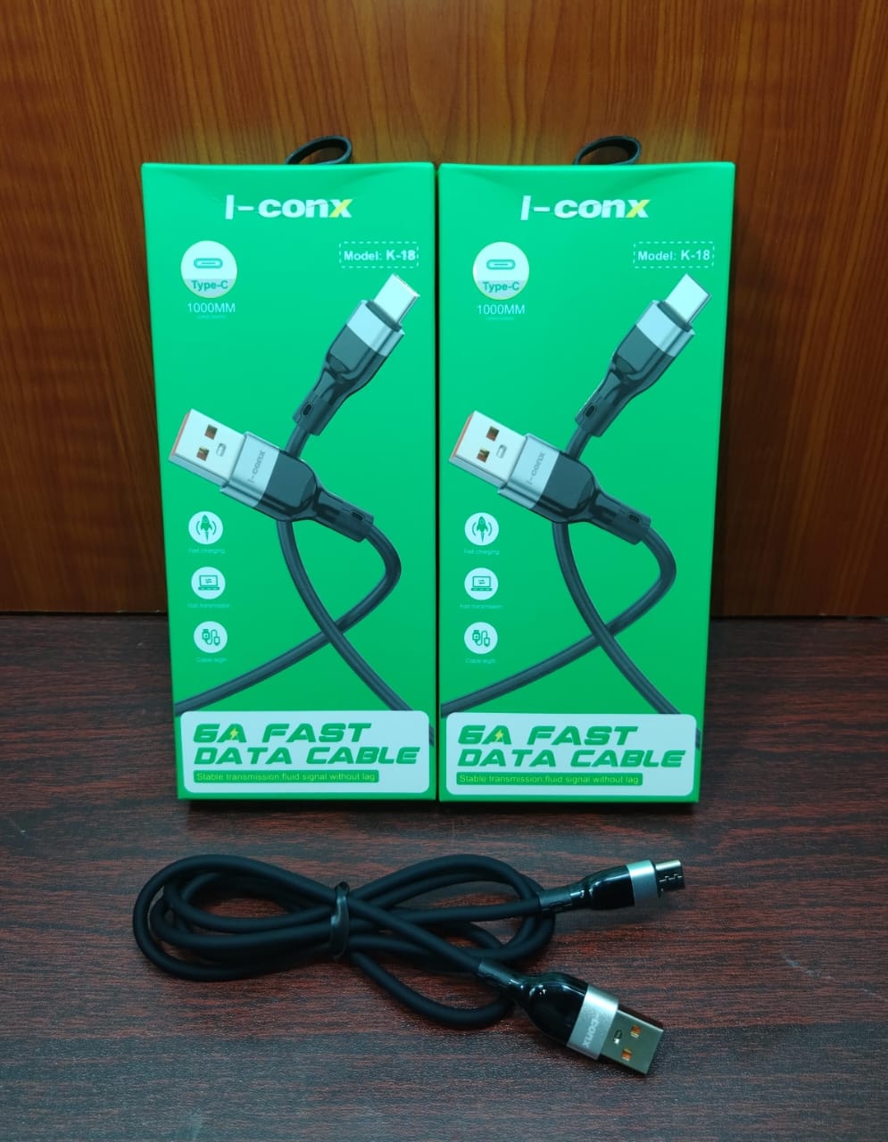 كابل ميكرو 6 امبير شيلد ضمان I-conx k18 Preview Image