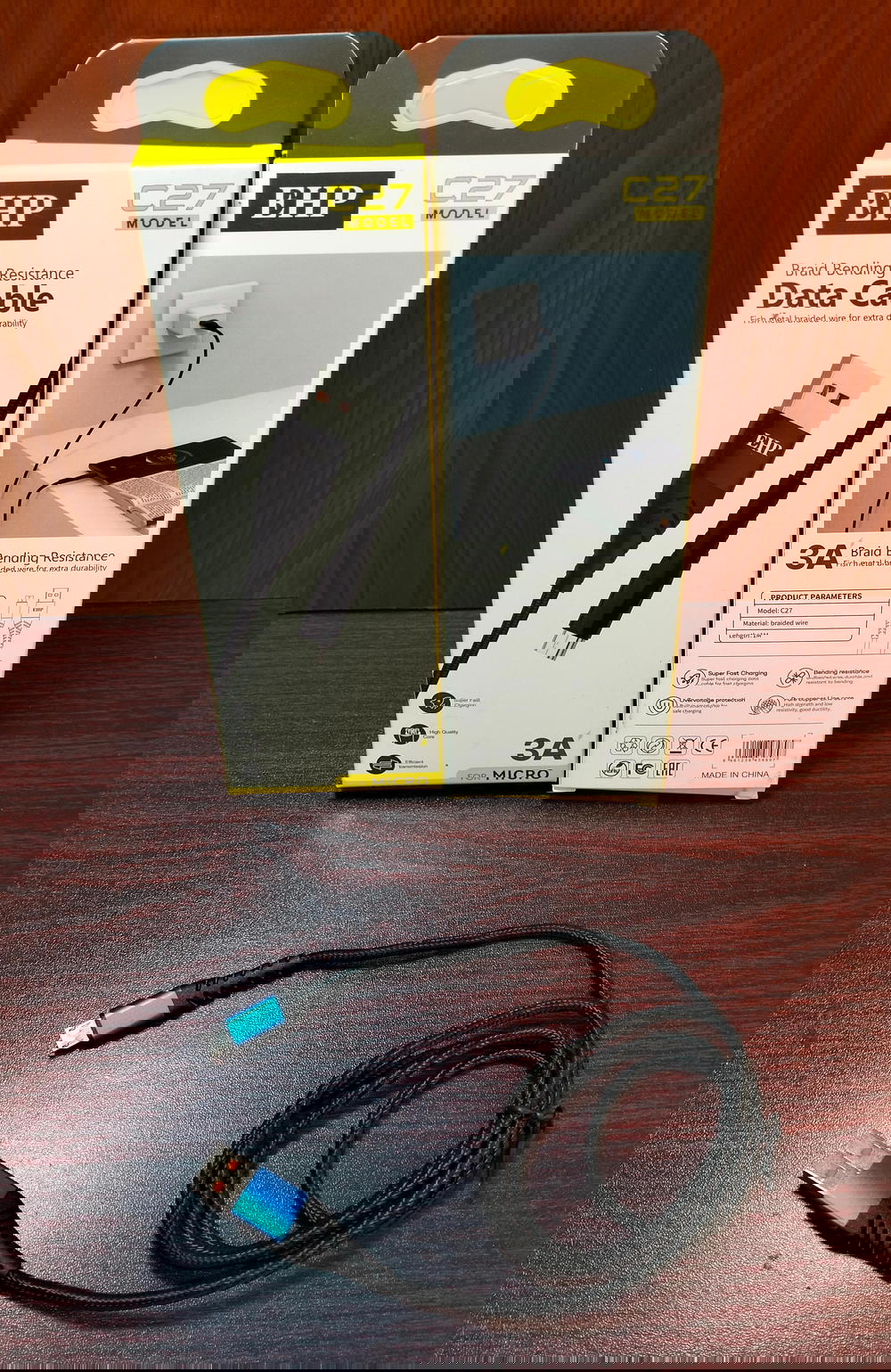 كابل ميكرو شيلد 3 امبير ضمان EHP C27 Preview Image