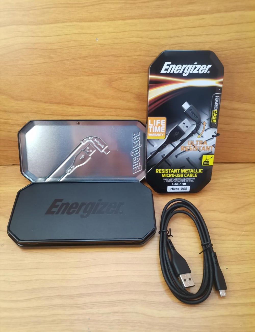 كابل ميكرو شيلد محمل مرن ضمان Energizer Preview Image