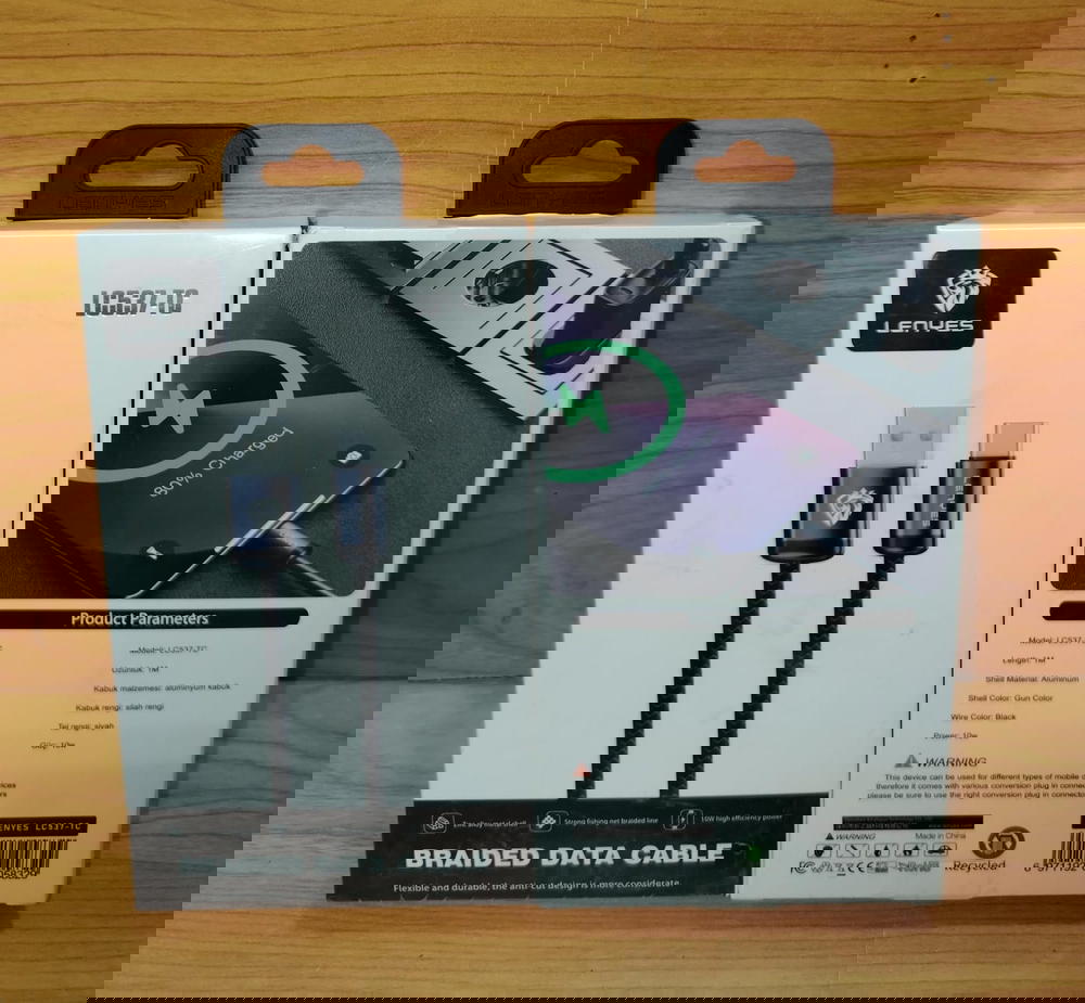 كابل تايب سي 10 وات شيلد ضمان LENYES lc537 Preview Image