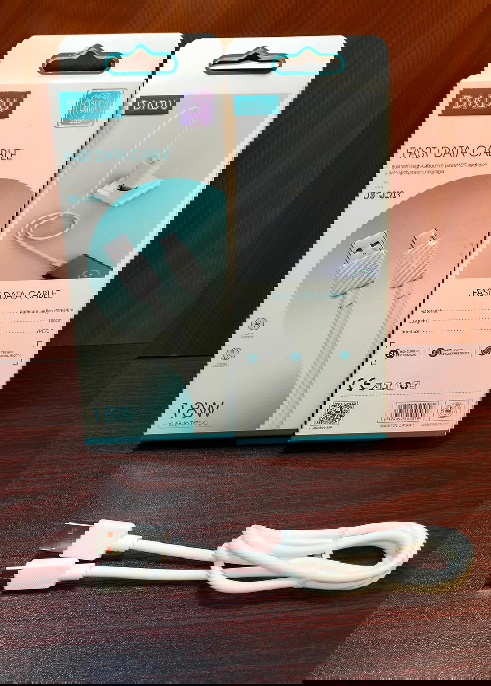 كابل تايب سي 18 وات ضمان DADU dc213 Preview Image