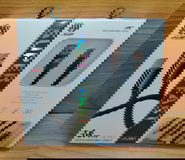 كابل تايب سي 3 امبير ضمان JNUOBI x33a Image 1 Preview