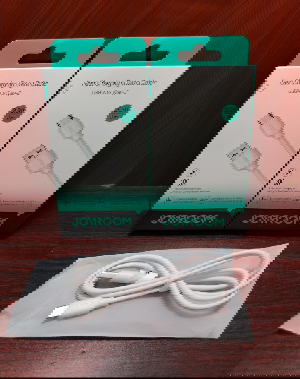 كابل تايب سي 3 امبير ضمان Joyroom A9 Preview Image