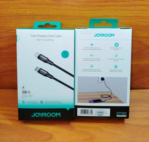 كابل تايب سي آيفون شيلد 30 وات PD ضمان JOYROOM S-A25 Image 1 Preview