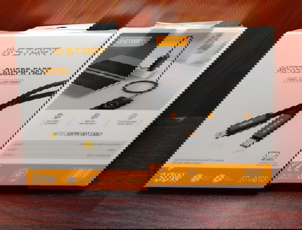 كابل تايب سي ايفون 30 وات ضمان Start stA013 Preview Image