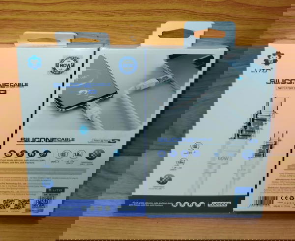 كابل تايب سي طرفين 60 وات مضئ ضمان LITO ld05cc Image 1 Preview