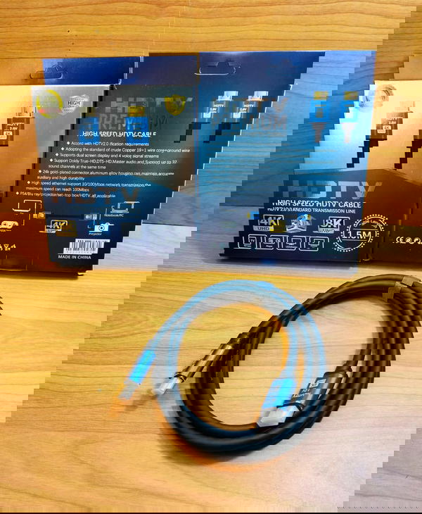 كابل 4K طول 1.5 متر HDmi Image 1 Preview