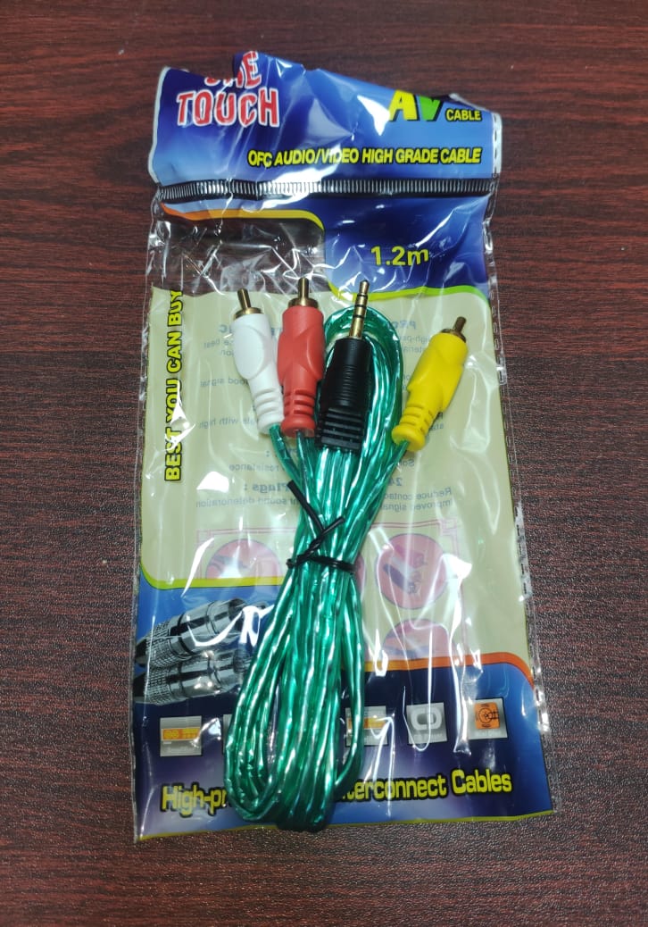 كابل اوديو 3×1 طول 1.5 متر Preview Image