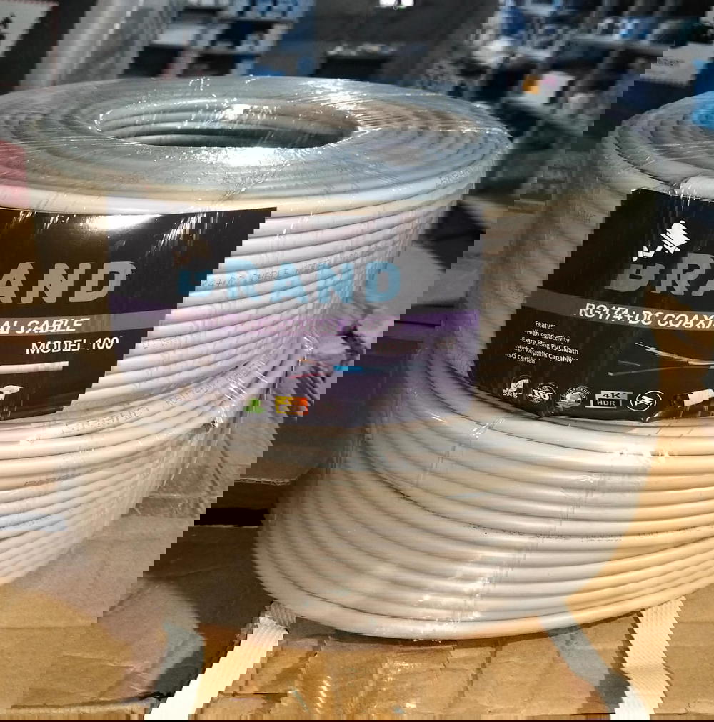 كابل كاميرا 100 متر Rg174 Preview Image