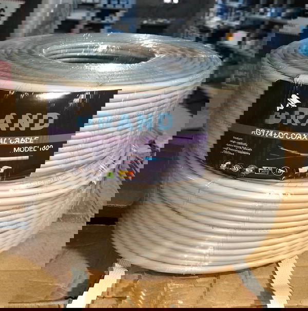 كابل كاميرا 100 متر Rg174 Image 1 Preview