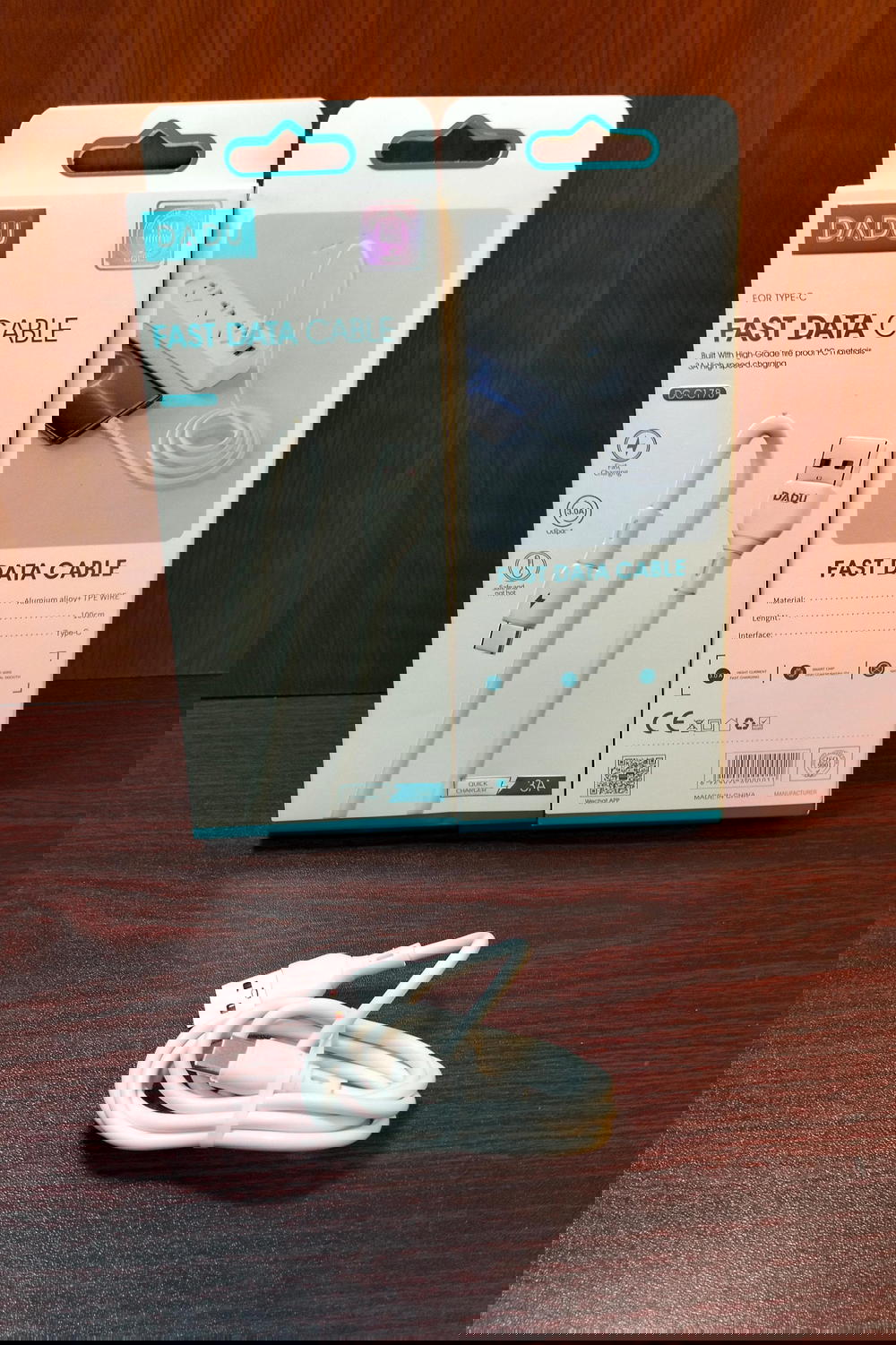 كابل تايب سي 3 امبير ضمان DADU c178 Preview Image