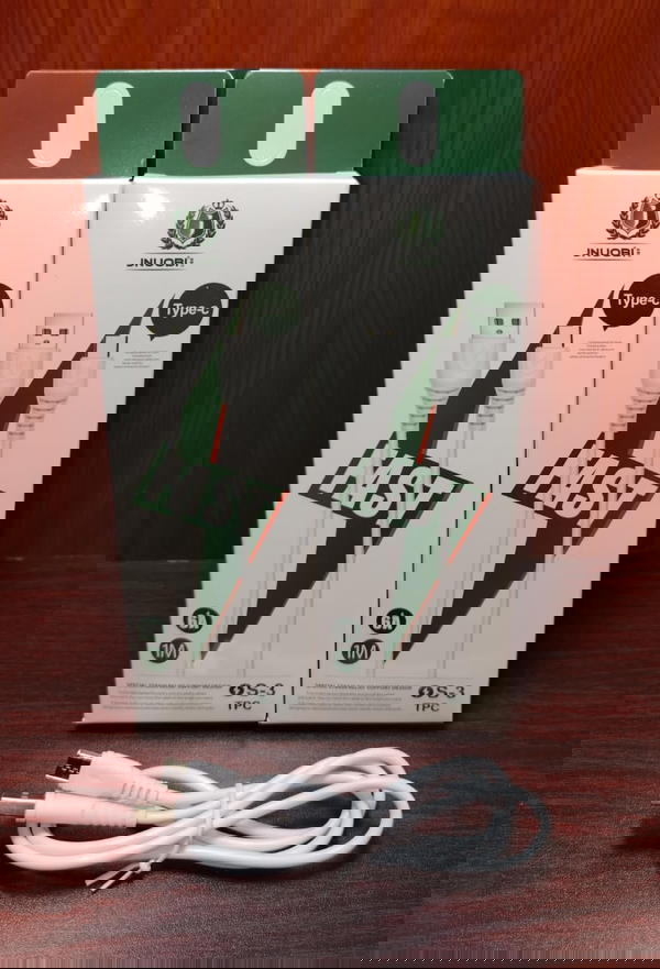 كابل تايب سي 6 امبير ضمان JNUOBI S-3 Image 1 Preview
