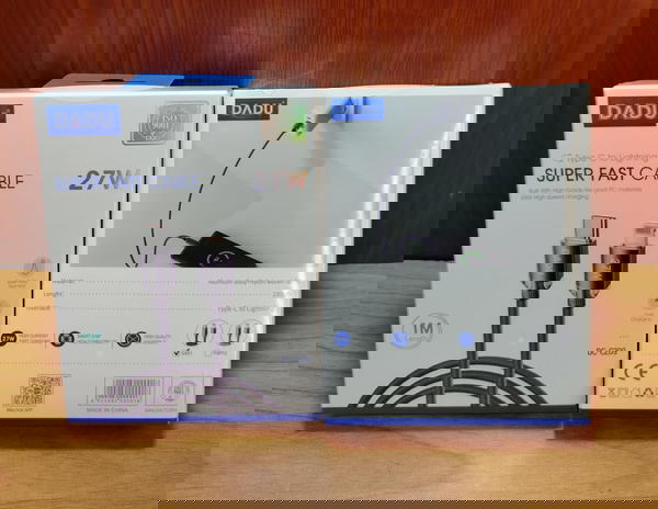 كابل تايب سي ايفون 27 وات ضمان DADU c209 Image 1 Preview