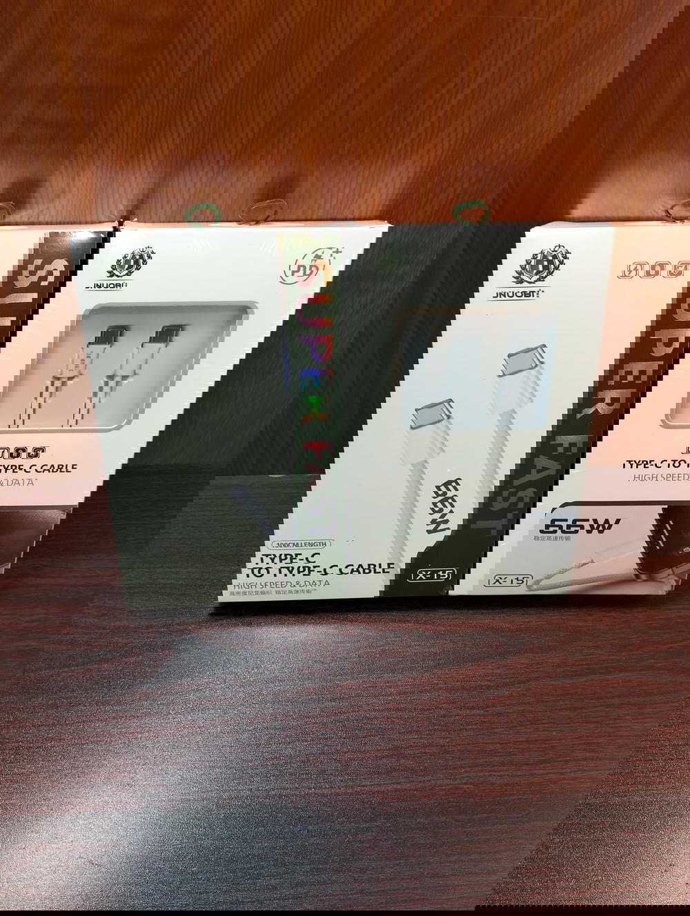 كابل تايب سي طرفين 66 وات ضمان JNUOBI x-15 Preview Image