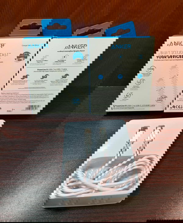 كابل تايب سي طرفين Anker Image 1 Preview