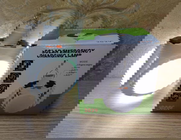 كشاف ليد 5 لمبة طاقة شمسية  Image 4 Preview