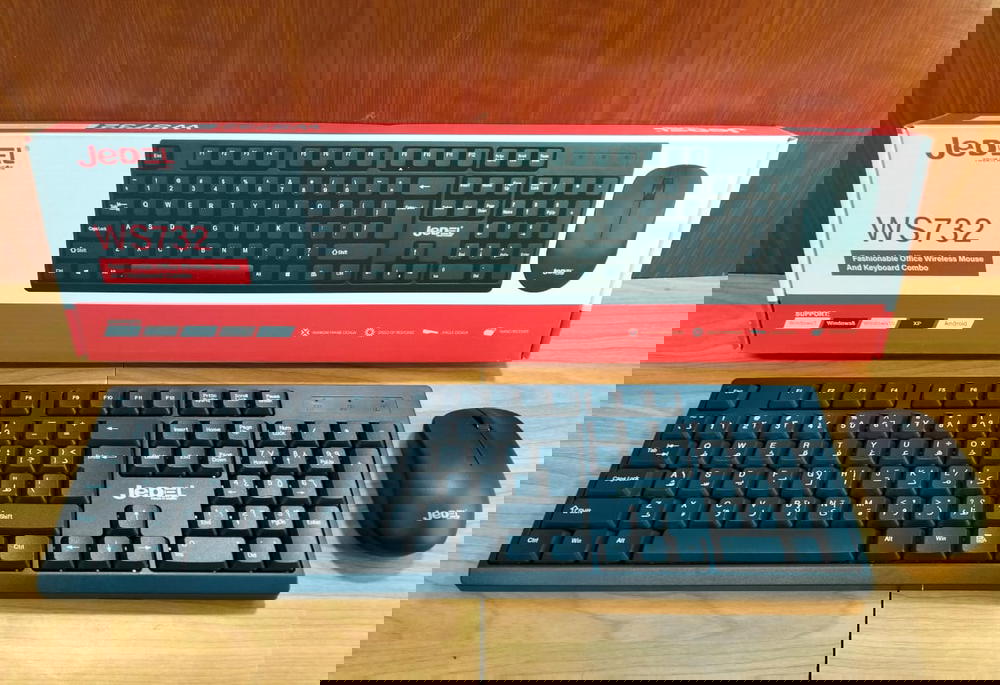 كيبورد + ماوس وايرليس Jedel WS732 Preview Image