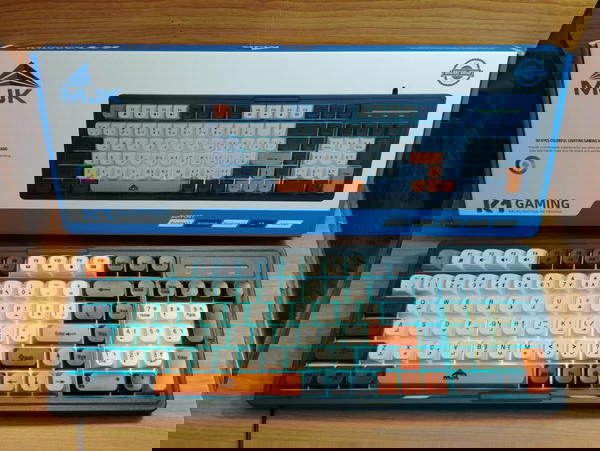 كيبورد جيمينج مضئ الوان ضمان MJK k1 Image 2 Preview