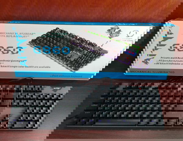 كيبورد ميكانيكال ضمان AiTNT G860 Image 2 Preview